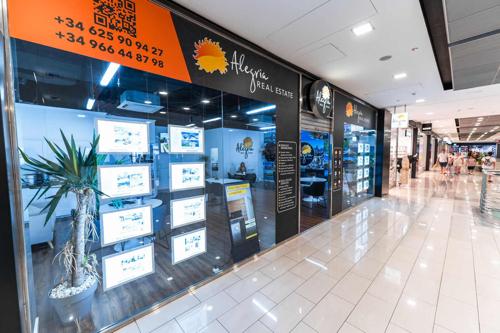 Alegria Real Estate store front